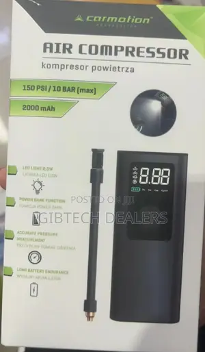 Digital Tyre Inflator/Air Compressor Now Available