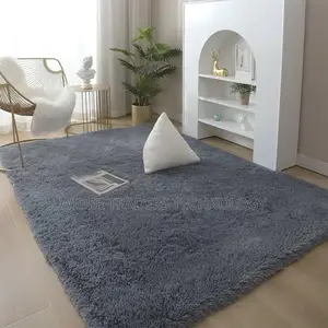 Fluffy Carpet Black,Grey and Brown
