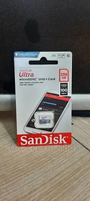 Original 256gb Sandisk Memory Card.