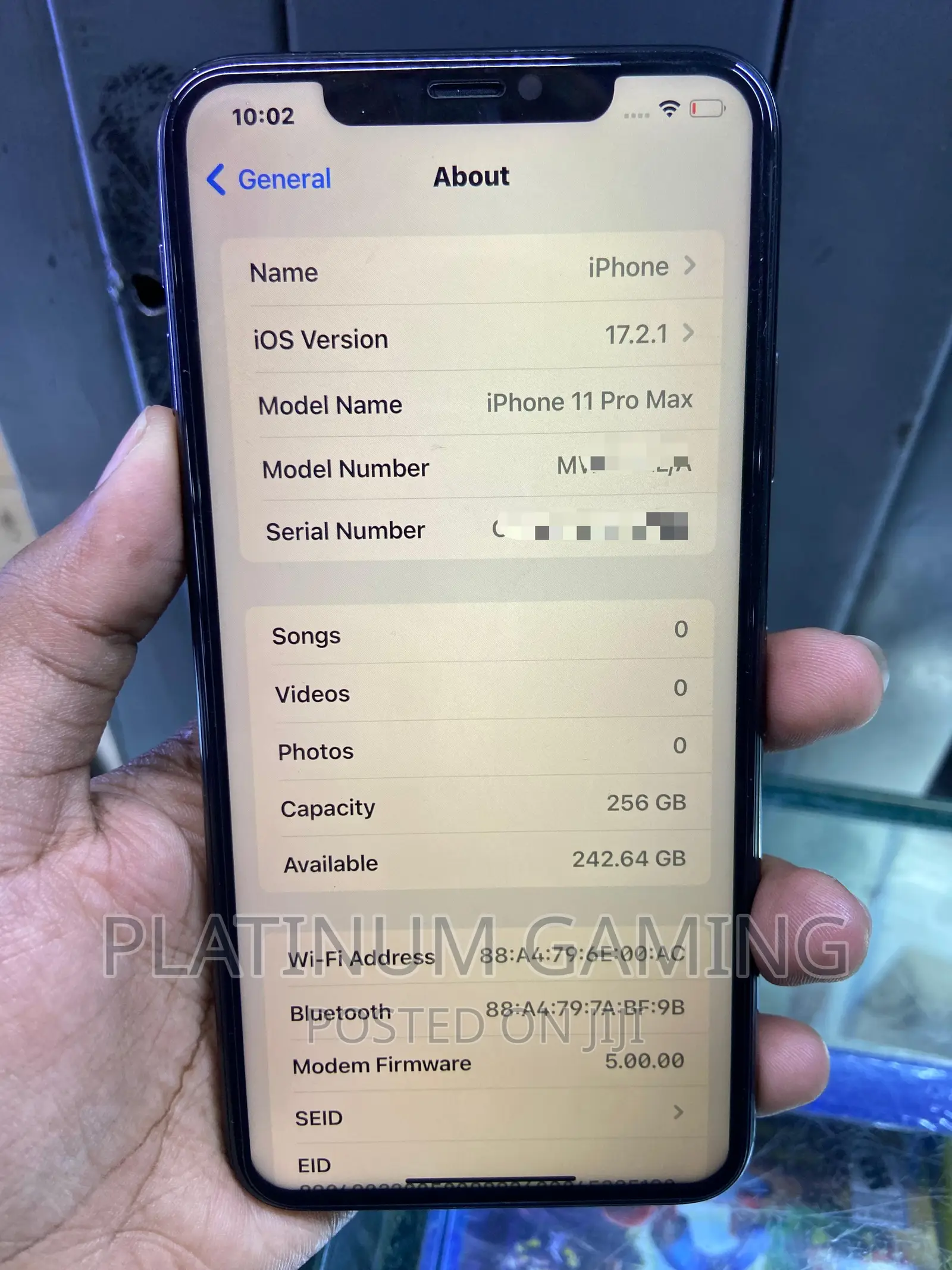 Apple iPhone 11 Pro Max 256 GB Black