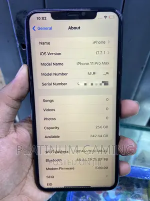 Apple iPhone 11 Pro Max 256 GB Black