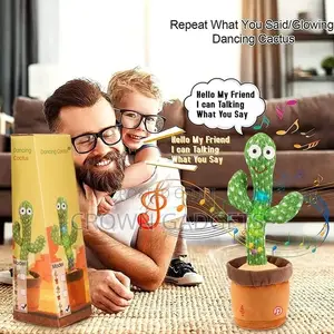 Dancing Cactus Baby Talking Repeats What You Say