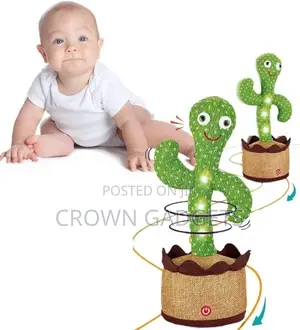 Dancing Cactus Toy,Talking Repeat Singing Sunny Cactus Toy