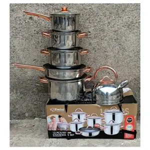 Yimeitai 12pc Stainless Steel Yimattel Cookware Set