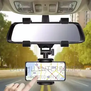 Car Phone Holder Auto Mount Rear View Mirror