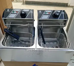 6L.+6L. Nunix Double Deep Fryer