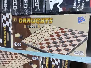 Draught Riddle, Draughs Checkers Game