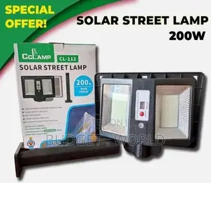 Cclamp 200w Solar Street Lights for Commercial Use