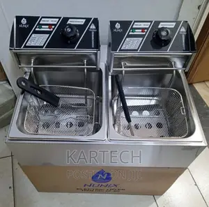 Nunix DF-6D Double Deep Fryer 6 Ltrs.+6 LTRS