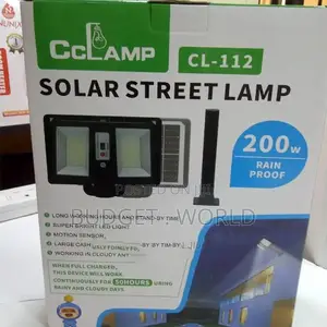 200 Watts Solar Streetlights Wiith in-Built Battery