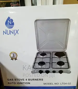 Nunix 3G + 1E Table Top Cooker