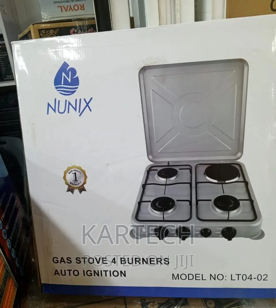 Nunix Table Top Cooker 3G + 1 E