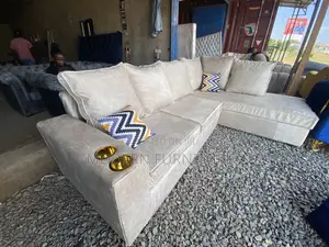6 Seater L Sofa