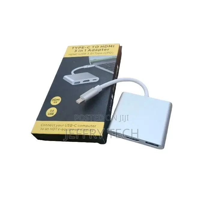 Type-C to HDMI 3 in 1 Adapter 
