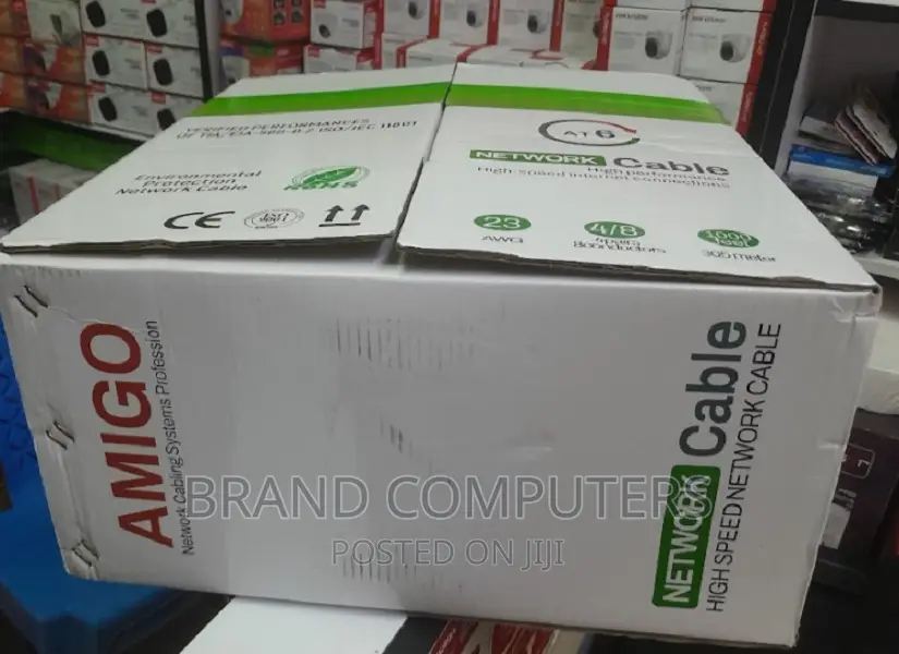 Amigo Cat-6 Indoor Lan Cable-305m