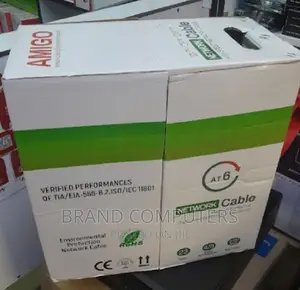 Amigo Networking Cat6 Cable- UTP Indoor LAN Cable 305M