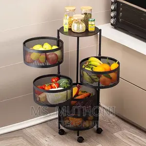 5 Tier Rotating Multi Purpose Rack
