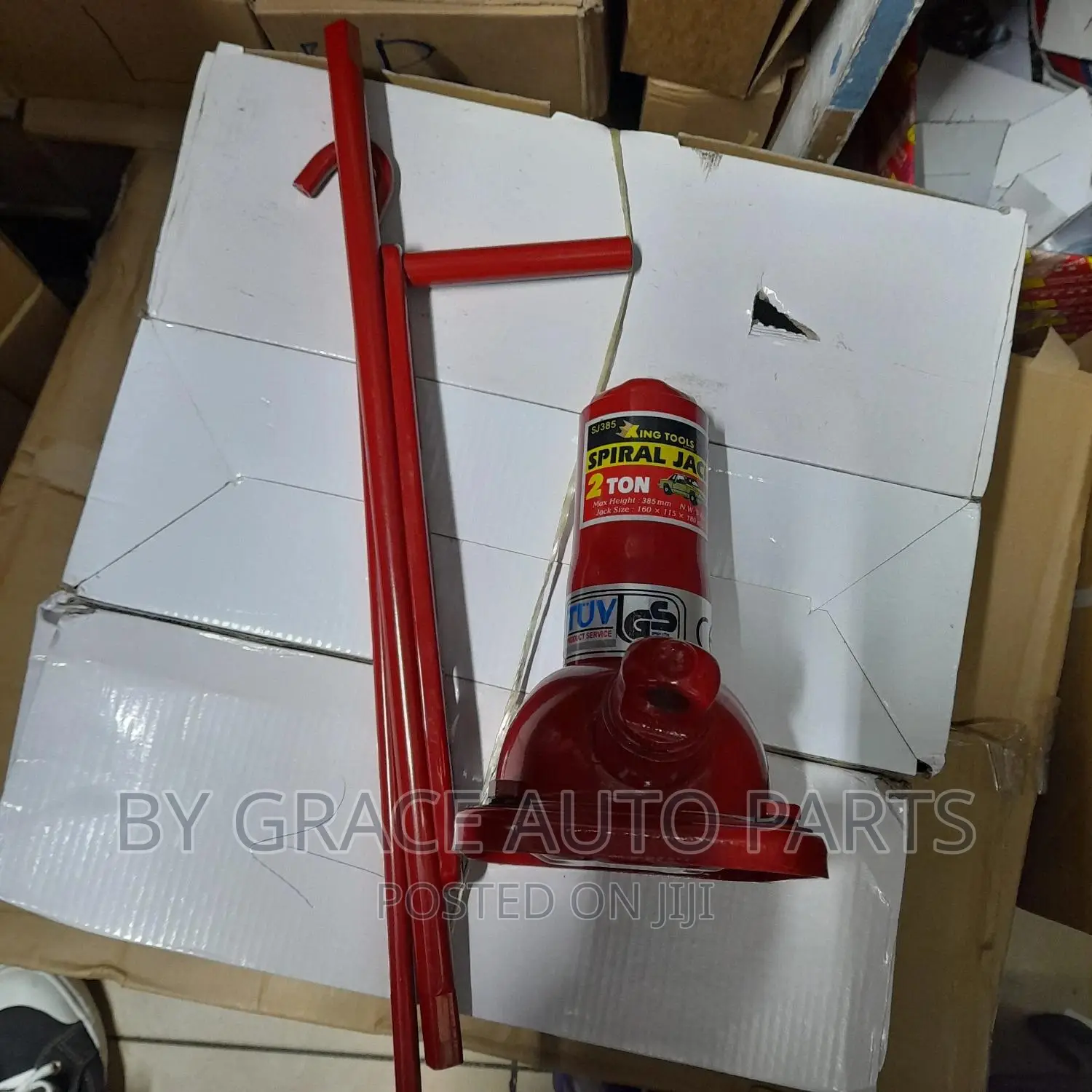 Best Red Spiral Jack 2 Tones.