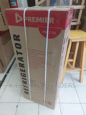Premier Freestanding Double Door Fridge