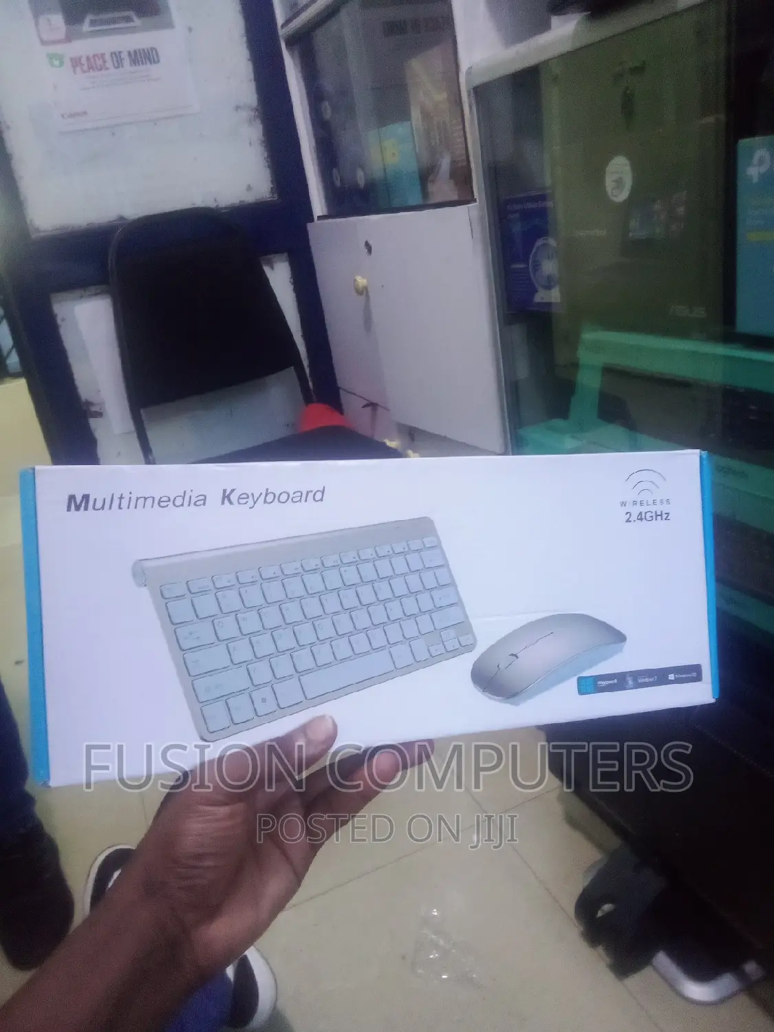 2.4ghz Wireless Multimedia Keyboard Mouse
