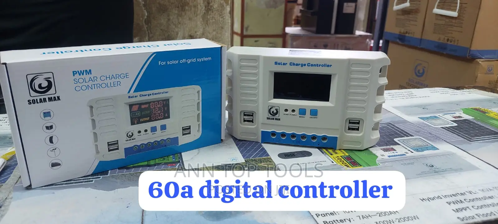 PWM 60amps Charge Controller
