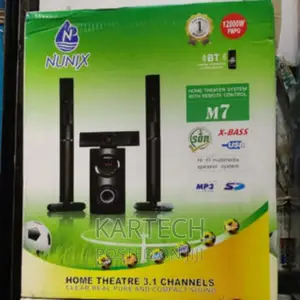 3.1 CH Nunix M7 Home Theatre Sound System