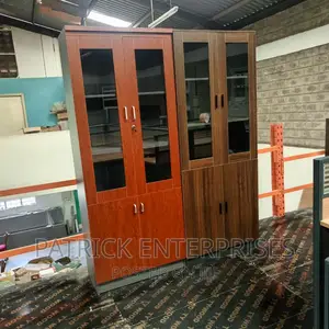 Imported Wooden Bookshelf/Filling Cabinet With Doors