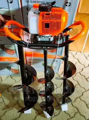 Earth Auger LUSQI With 3 Blades 150mm/200mm/250mm
