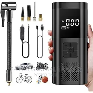 Cordless Digital Air Compressor/Tyre Inflator