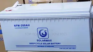 Solarmax Deep Cycle Gel Battery 200ah 12v
