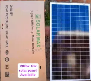 Solarmax Original Solar Panel 200watts 18V