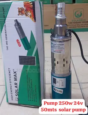 Solar Submersible Waterpump 250w 50 Meters 25V