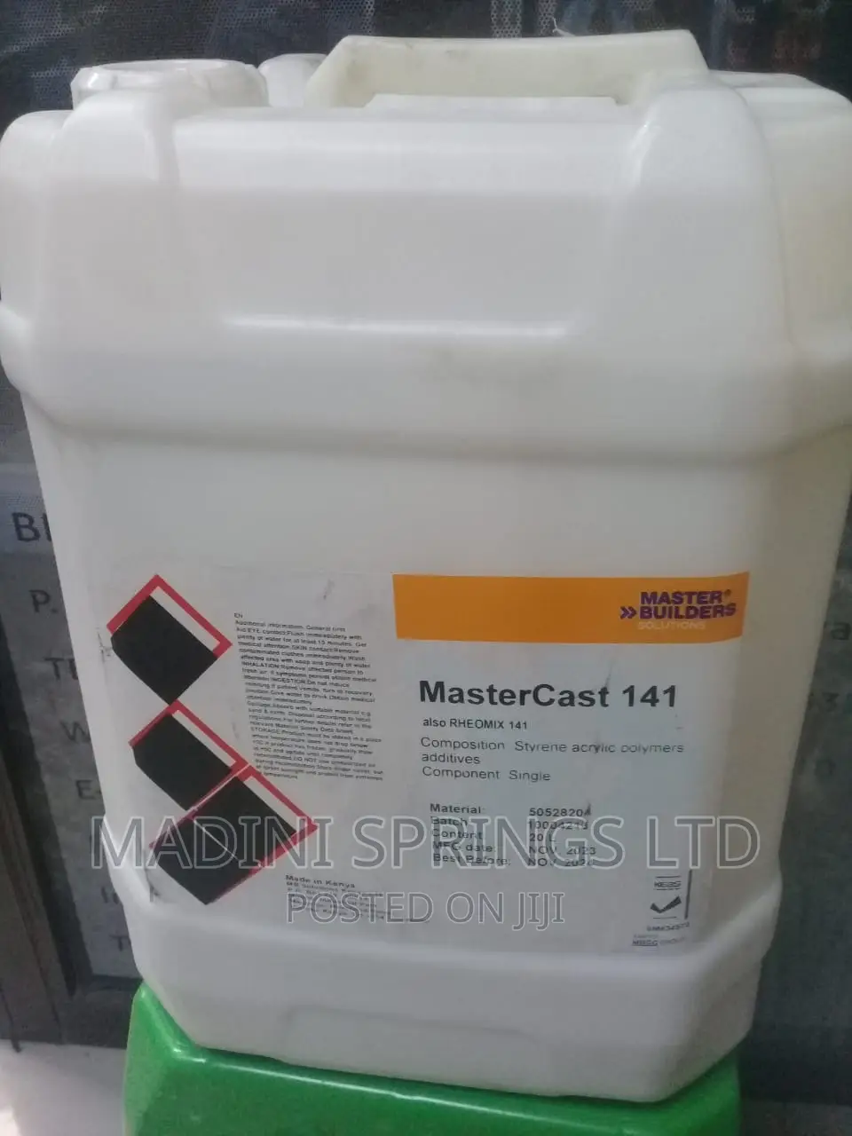 Mastercast 141 Waterproofing Repair Mortar(20l)