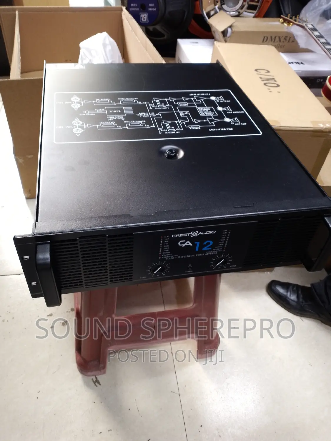 Crest Audio CA 12 Long Press