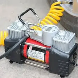 Portable Double Cylinder Car Air Compressor