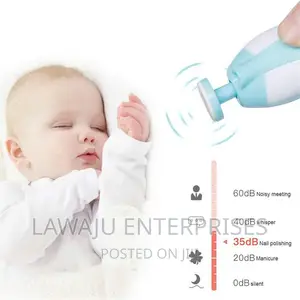 Electric Baby Nail File Clippers