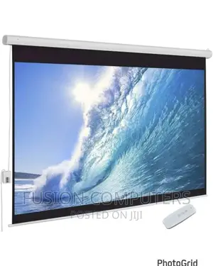 Auto Electric Projector Screen 300 X 300