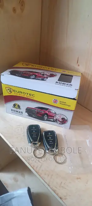 New Eurotec Car Alarm, Free Installation
