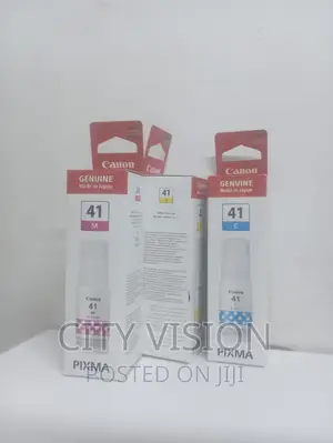 Canon Ink Bottle GI~41 Cyan Yellow Magenta!!