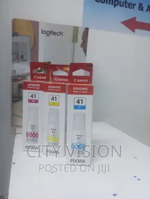Genuine Ink Bottle GI-41 Coloured Canon PIXMA Ink Bottle!!