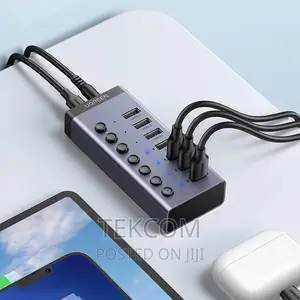 Ugreen 7-port Powered Usb 3.0 Hub Uk Power Adaptor – Cm481
