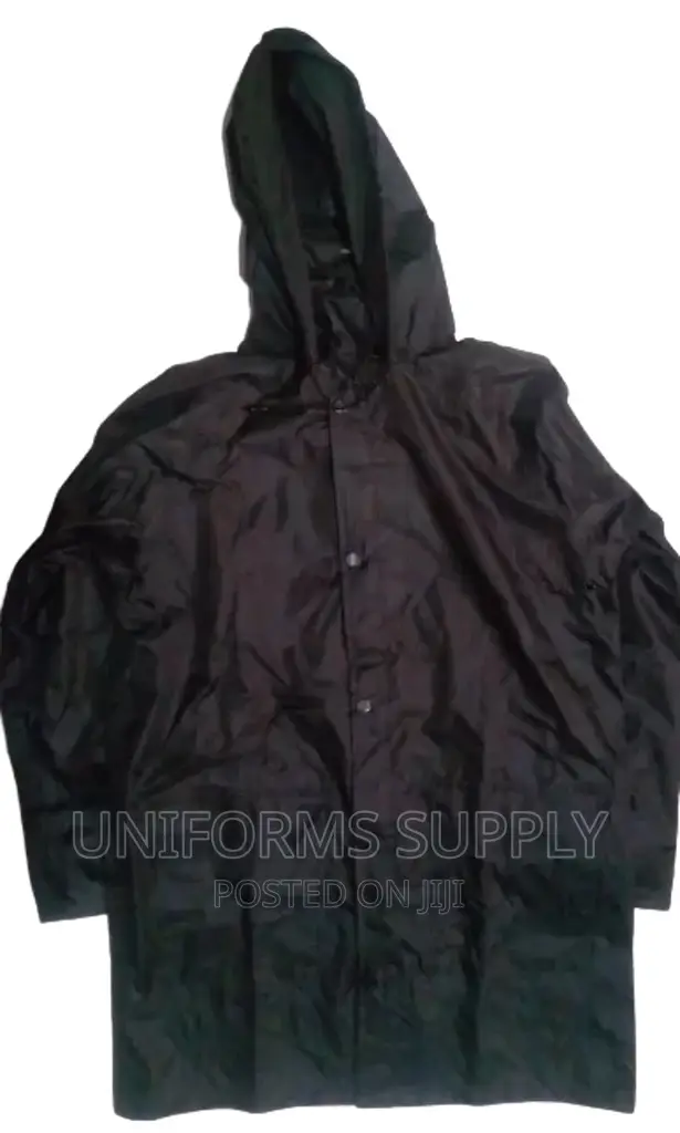 Black Rain Coat