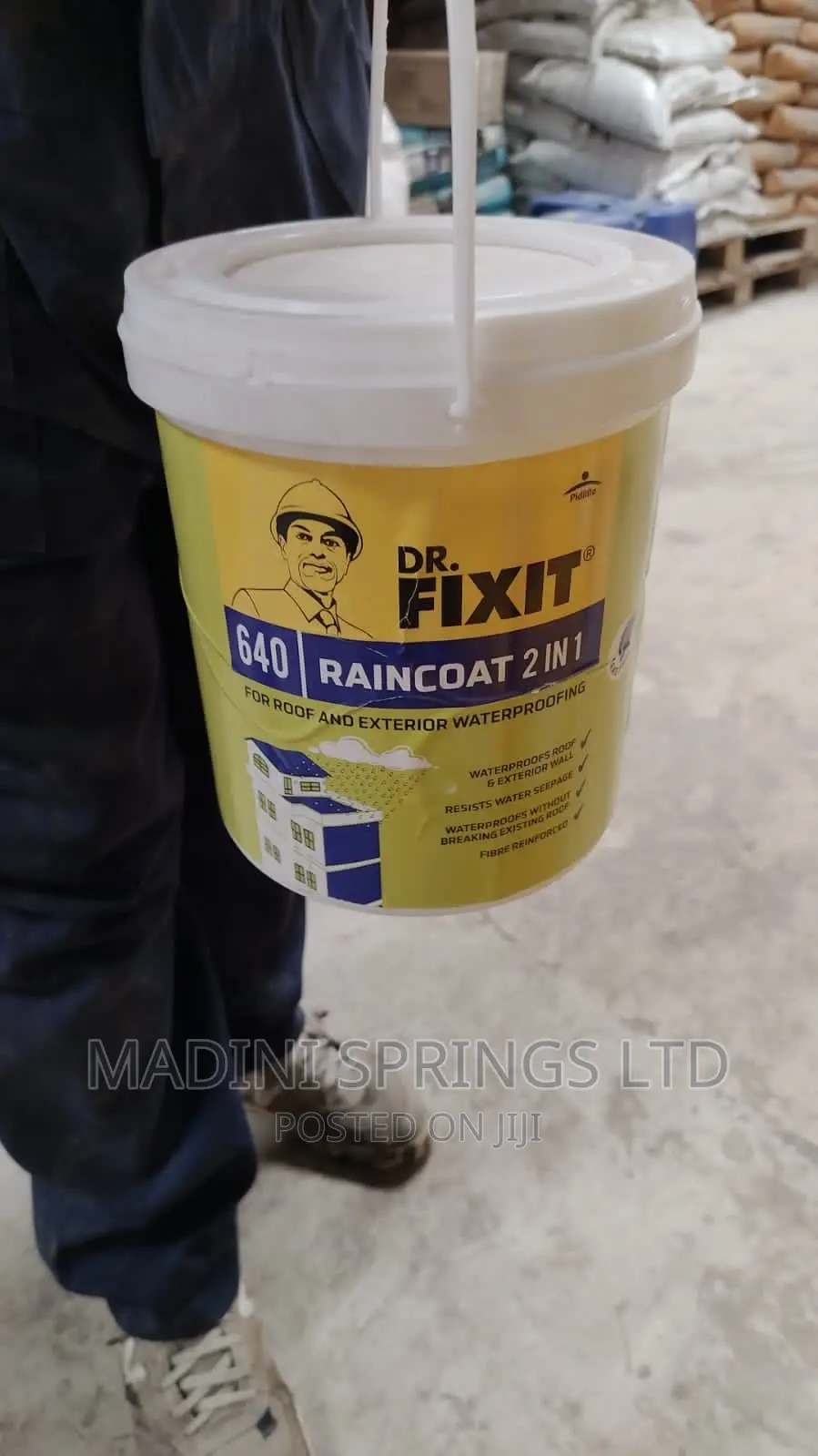 Raincoat 2 in 1 Waterproof Paint - Interior and Exterior