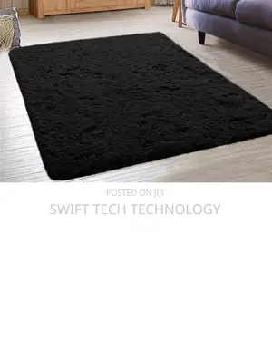 Fluffy Carpet , Fluffy Carpet ,Black Fluffy Carpet for Home