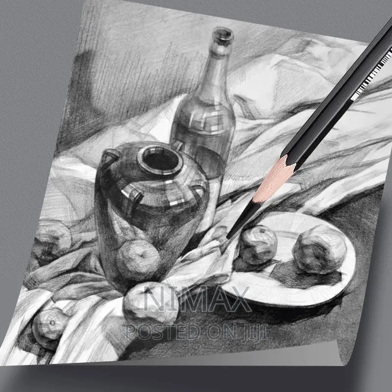 Charcoal Pencil Marie Sketch Art Set.