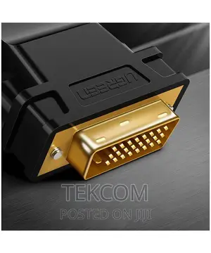 UGREEN DVI (24+1) Male to HDMI Female Adapter Black