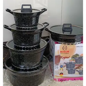 Bosch 10 PCS Non Stick Granite Cookware Set
.