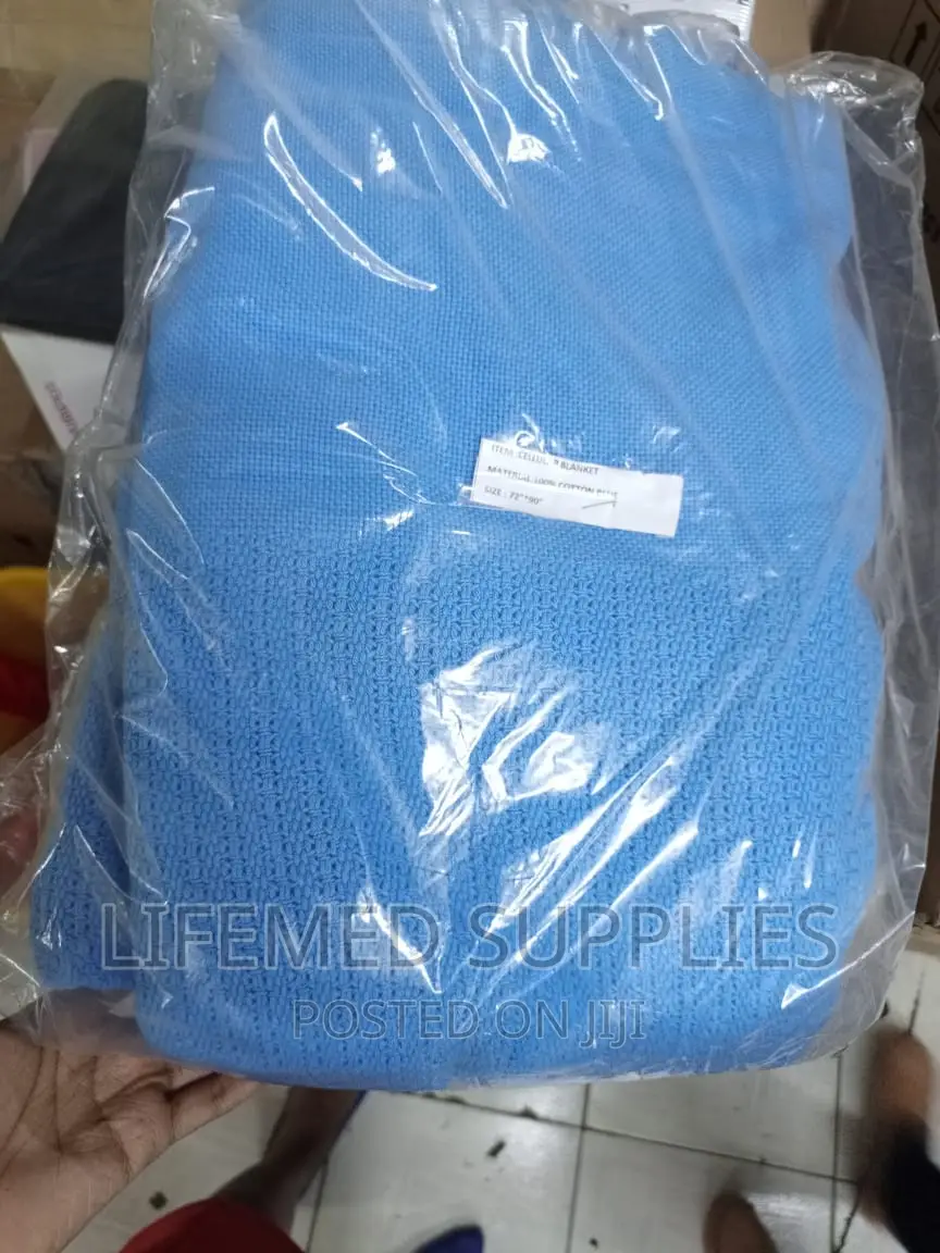 Cotton Hospital Cellular Blankets