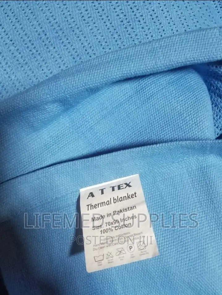 Cotton Hospital Cellular Blankets