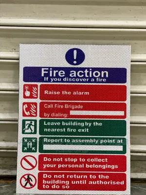 Fire Action/Safety Fire Signs Nairobi
